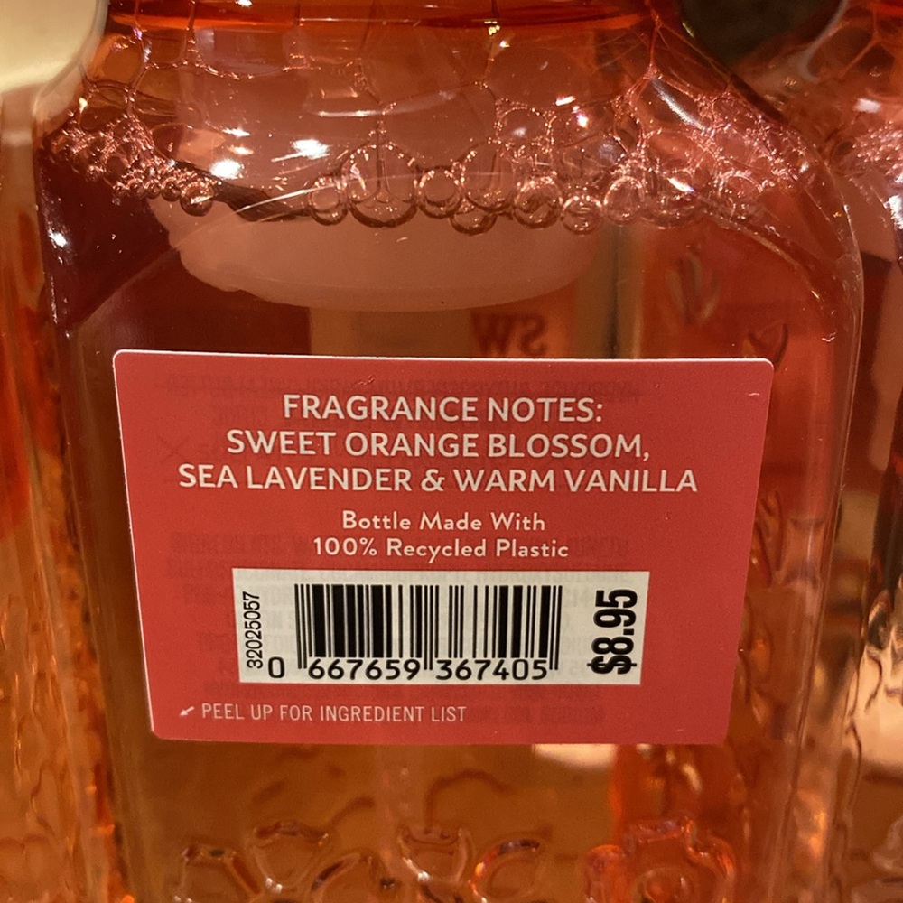 For @marybmay73 B&BW 2) “SWEET ORANGE BLOSSOM” 8.75 Gentle Foaming Hand Soap NWT - Picture 6 of 8